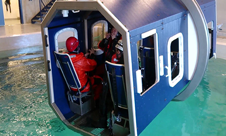HELICOPTER UNDER-WATER ESCAPE TRAINING (HUET)